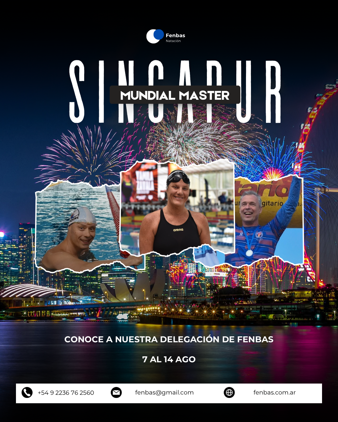 ¡¡Argentina rumbo al Mundial Máster Singapur 2025!!